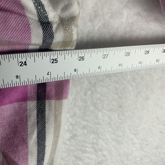 Alpine Design Shirt Women's XL Dragon Fruit Plaid Cotton Flannel Button-Up 8245 - Picture 6 of 8